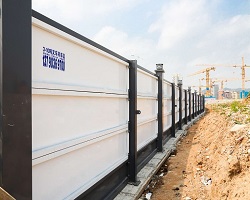 新型裝配式圍擋，推進城市形態(tài)建設