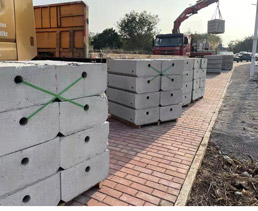 專(zhuān)業(yè)回收和再利用 二手施工圍檔和基礎(chǔ)塊 旭東鋼構(gòu)